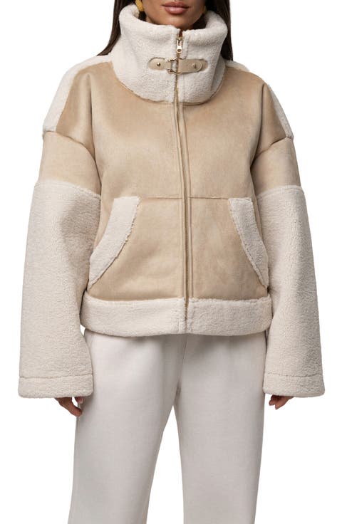Faux Shearling Coat