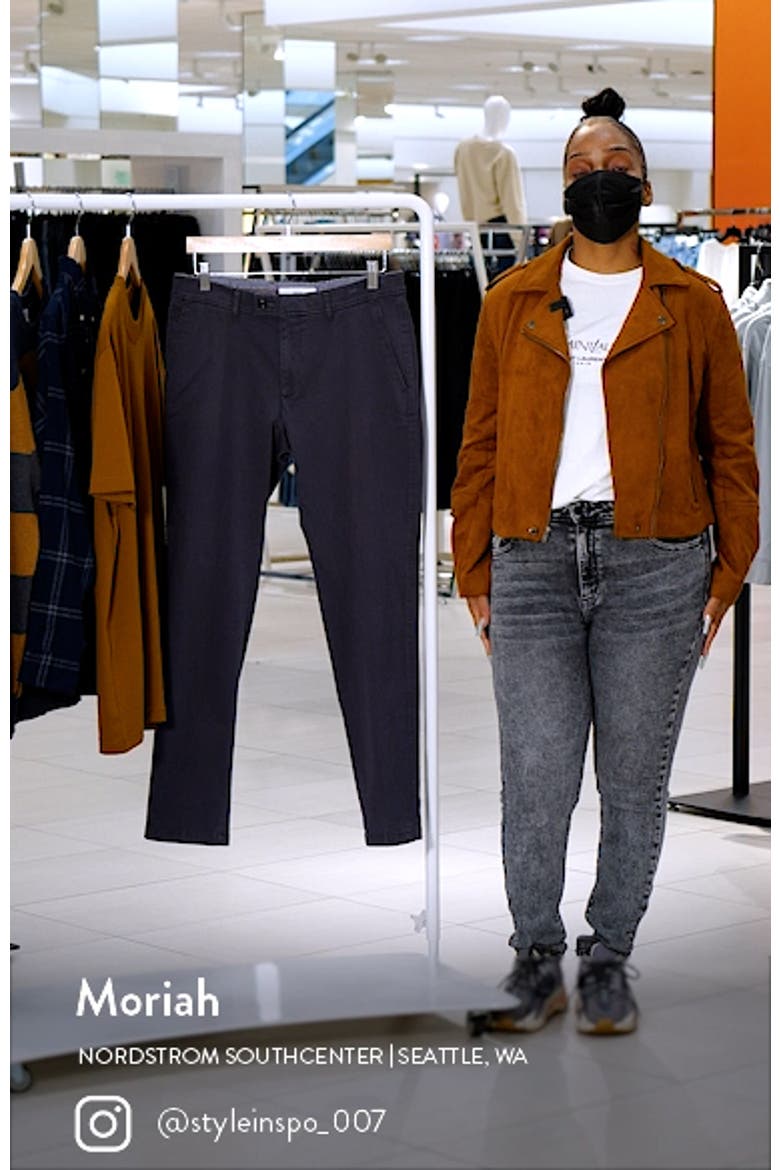 Evans Flat Front Chinos video