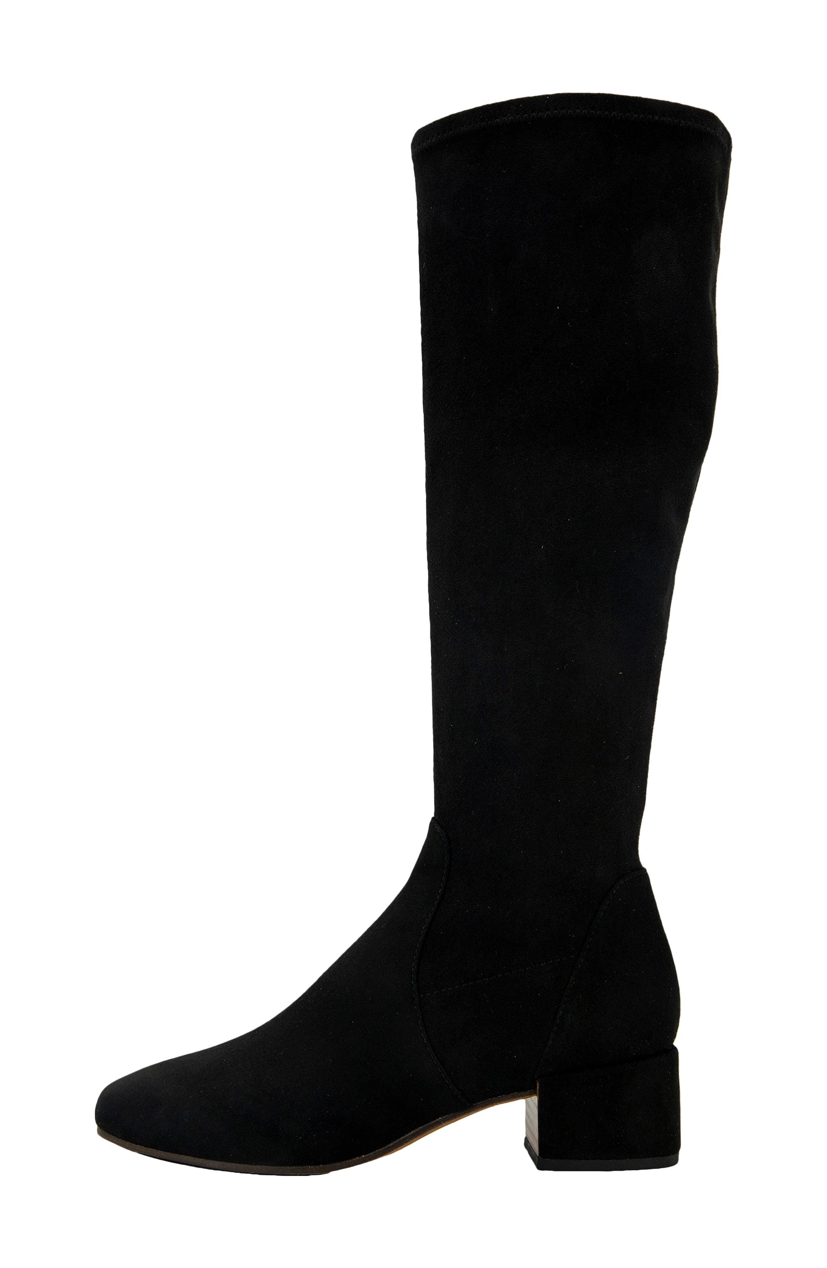 Gentle Souls Ella Stretch Knee High Boot, Alternate, color, Black