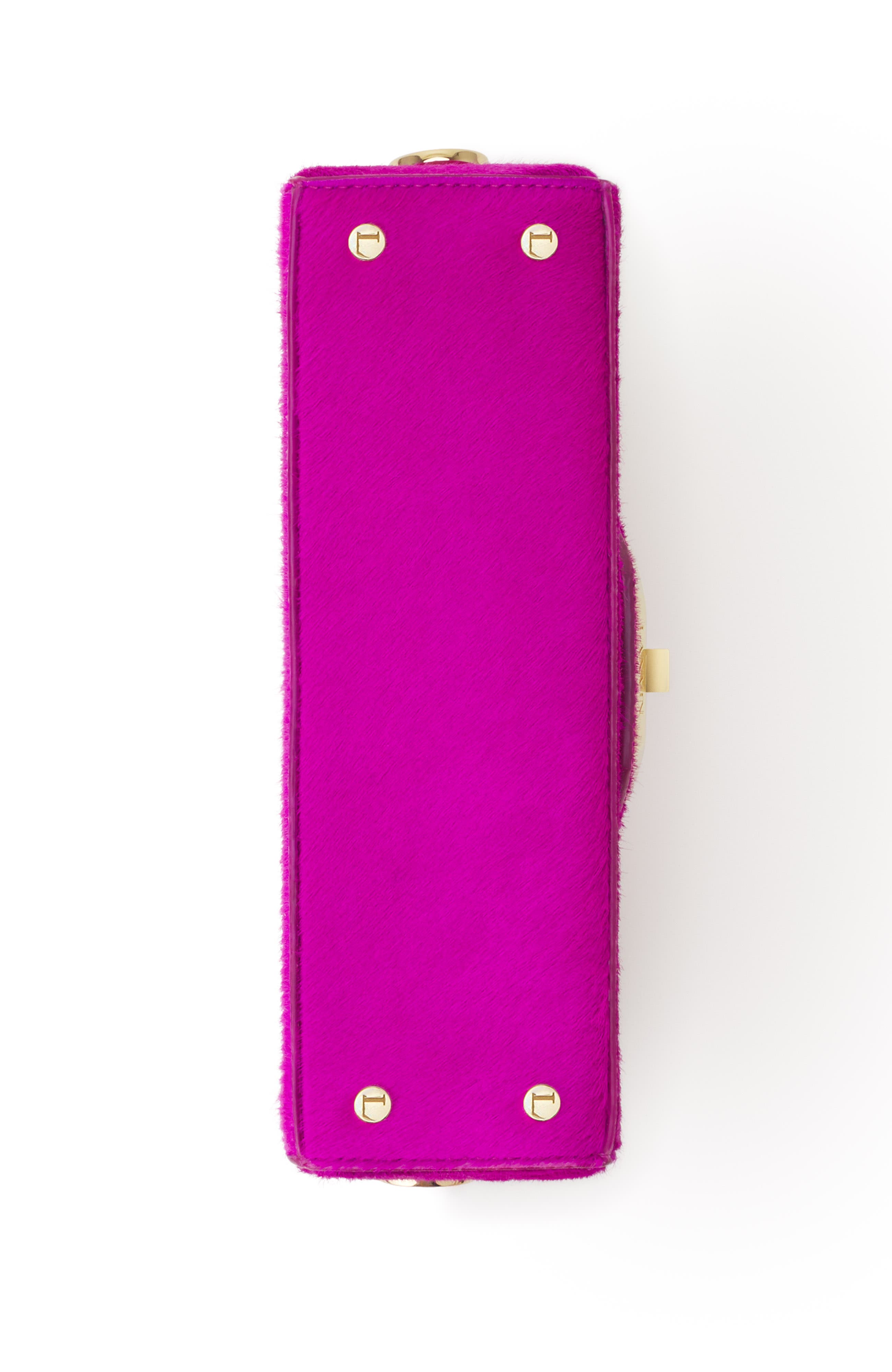 Pencil Cat Nano Bag In Pony And Rhinestones, Alternate, color, Bright Pink