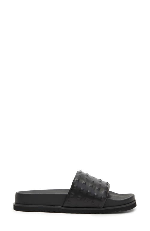 Allsaints Shay Slide Sandal In Black