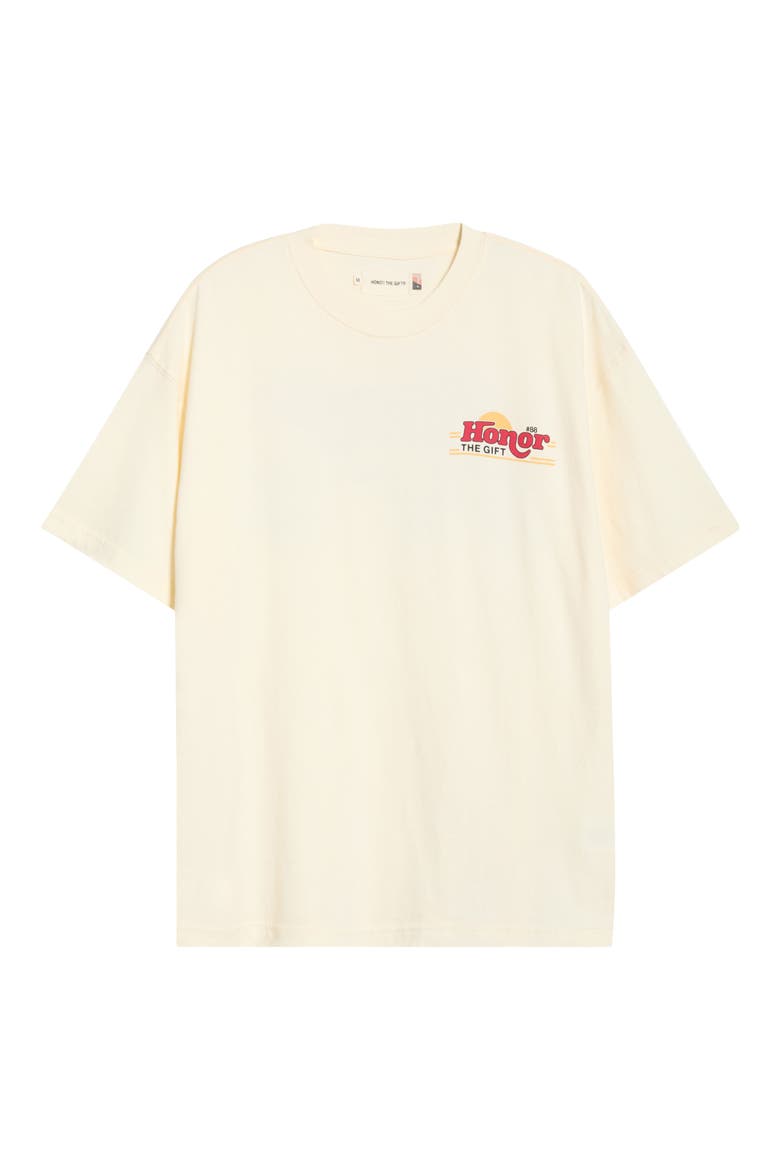Honor Sign Cotton Graphic T-Shirt, Alternate, color, WHITE