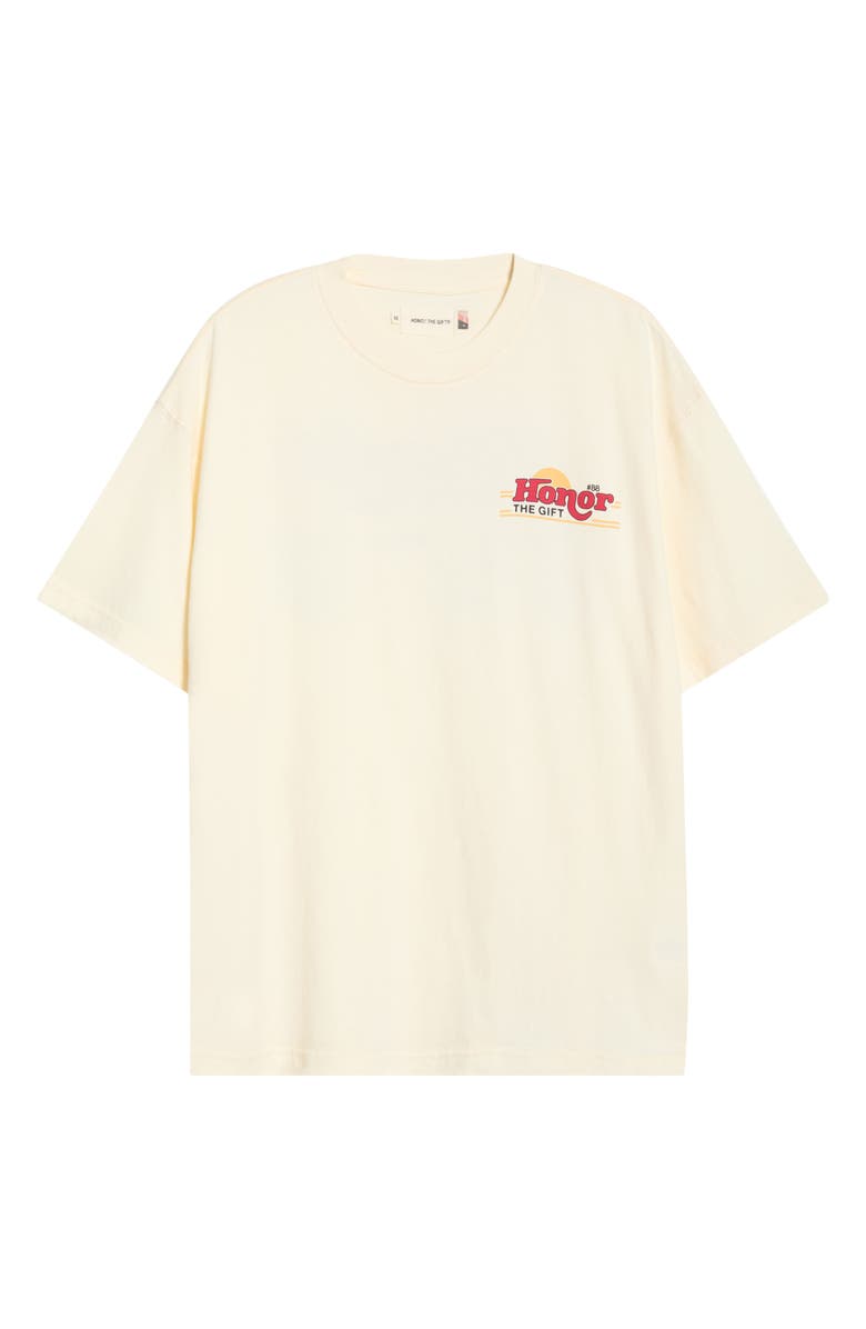 HONOR THE GIFT Honor Sign Cotton Graphic T-Shirt, Main, color, White