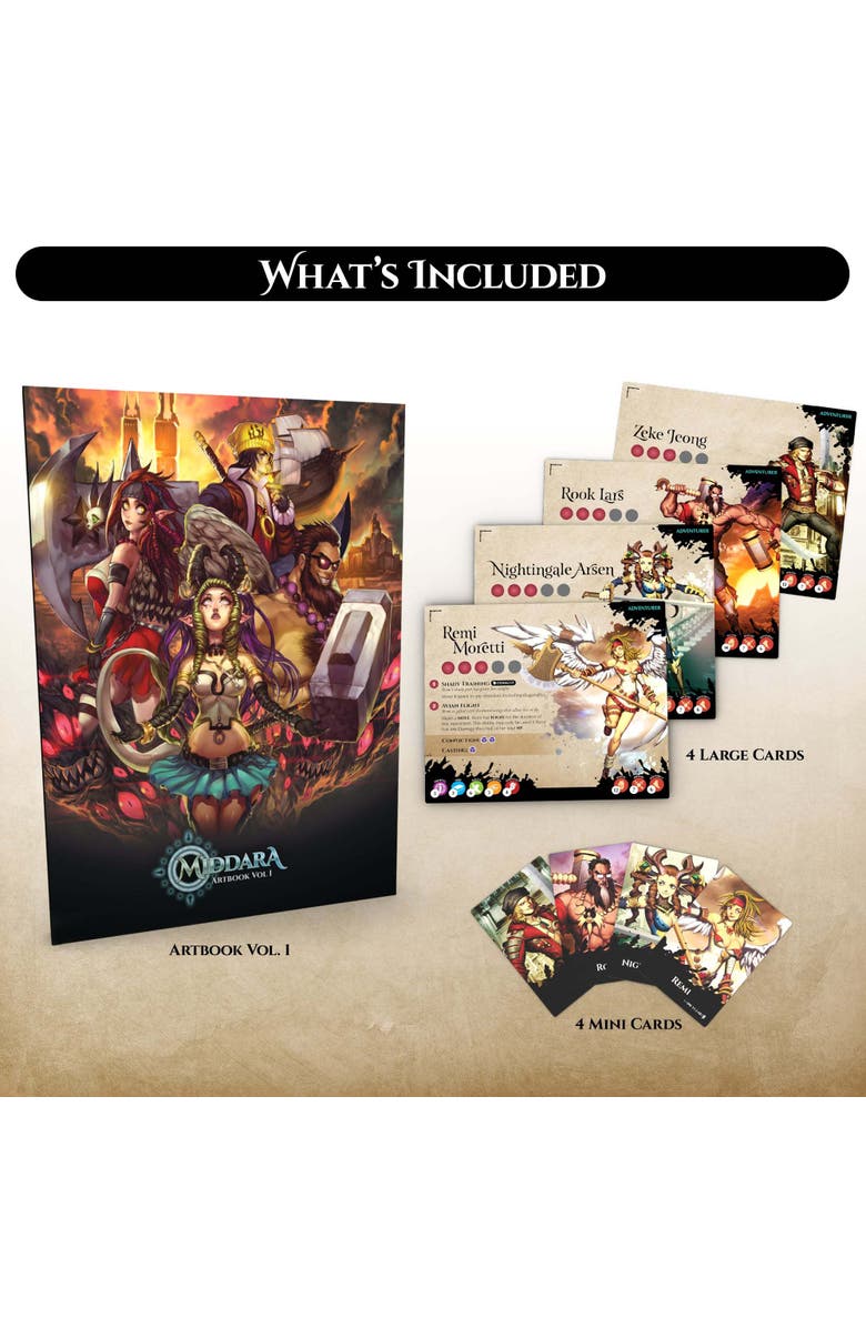 Middara Art Book Vol. 1, Alternate, color, Multicolored