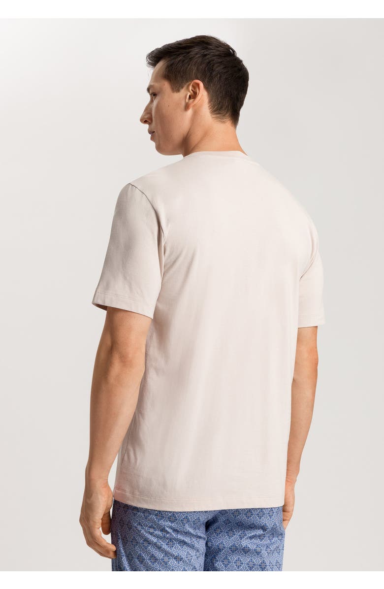 Hanro Living Shirts Cotton Crew Neck T-Shirt, Alternate, color, Silver Grey