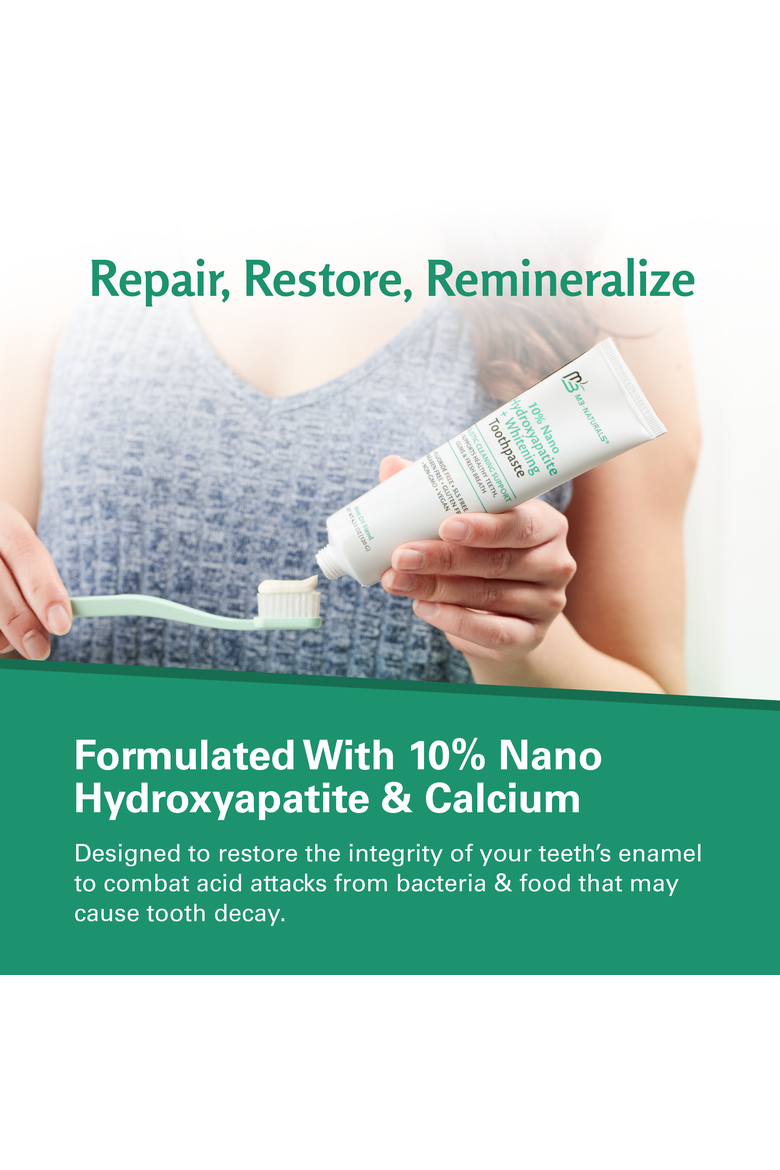 Nano Hydroxyapatite Toothpaste with Calcium, Mint & Spearmint, 4.23 oz, Alternate, color, 1 Pack