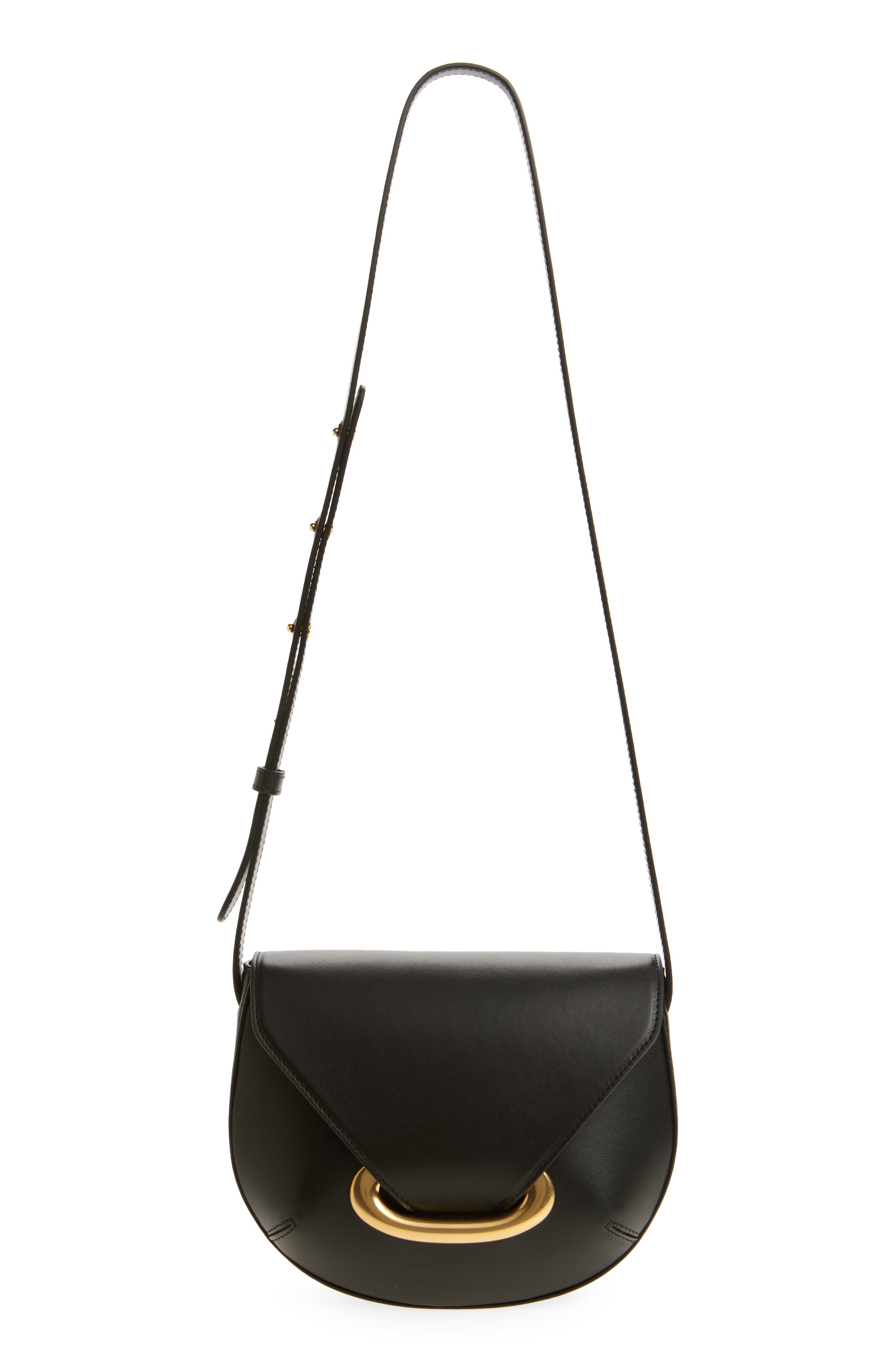 Wandler Veneto Leather Crossbody Bag, Main, color, Black 3200