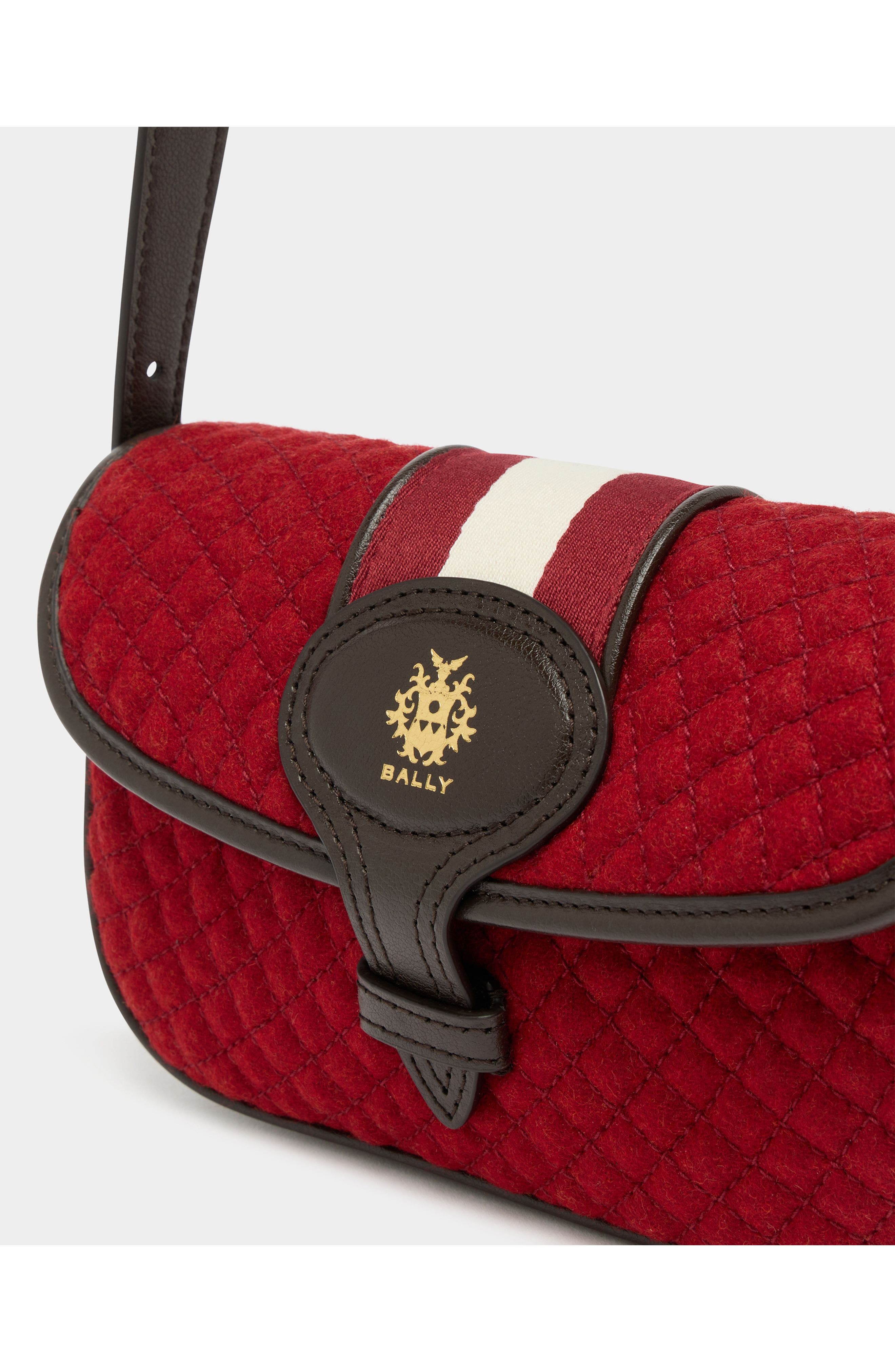 Bally Winter Capsule Minibag, Alternate, color, Red