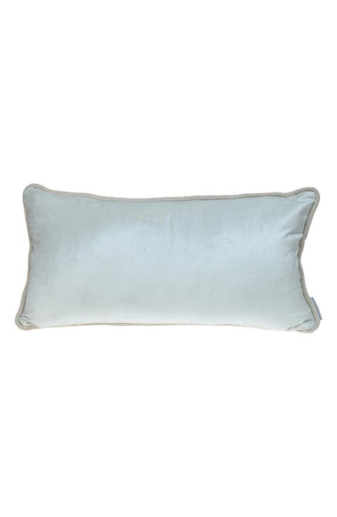 Maia Transitional White Throw Pillow