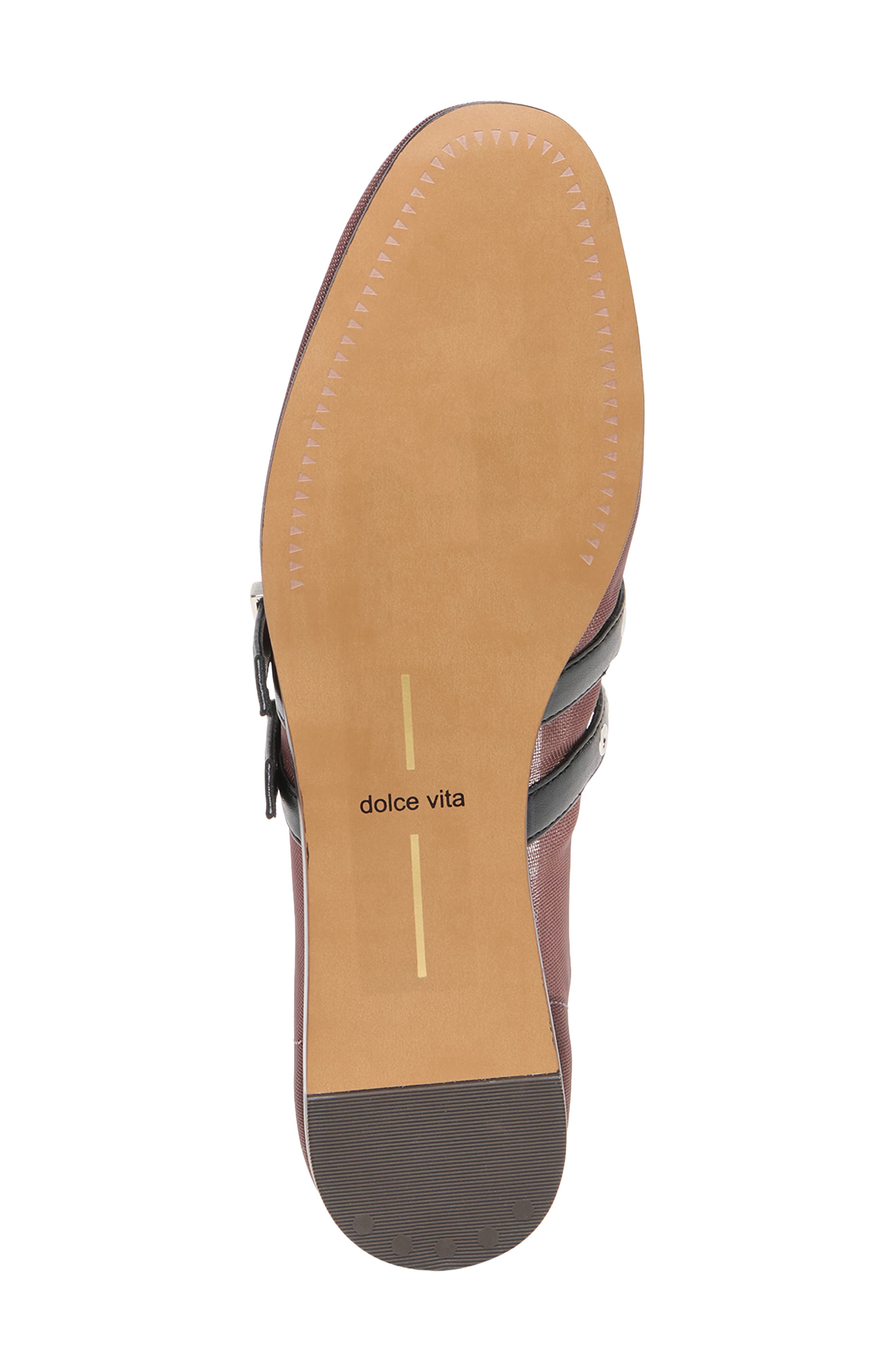 Dolce Vita Baylee Mary Jane Flat, Alternate, color, Berry Mesh