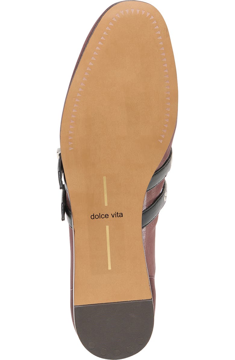 Dolce Vita Baylee Mary Jane Flat, Alternate, color, Berry Mesh