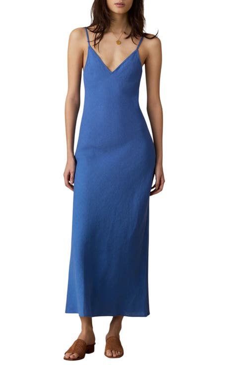 Mia Linen Slipdress