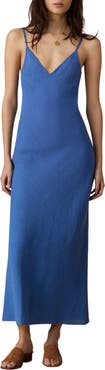 Faherty Mia Linen Slipdress