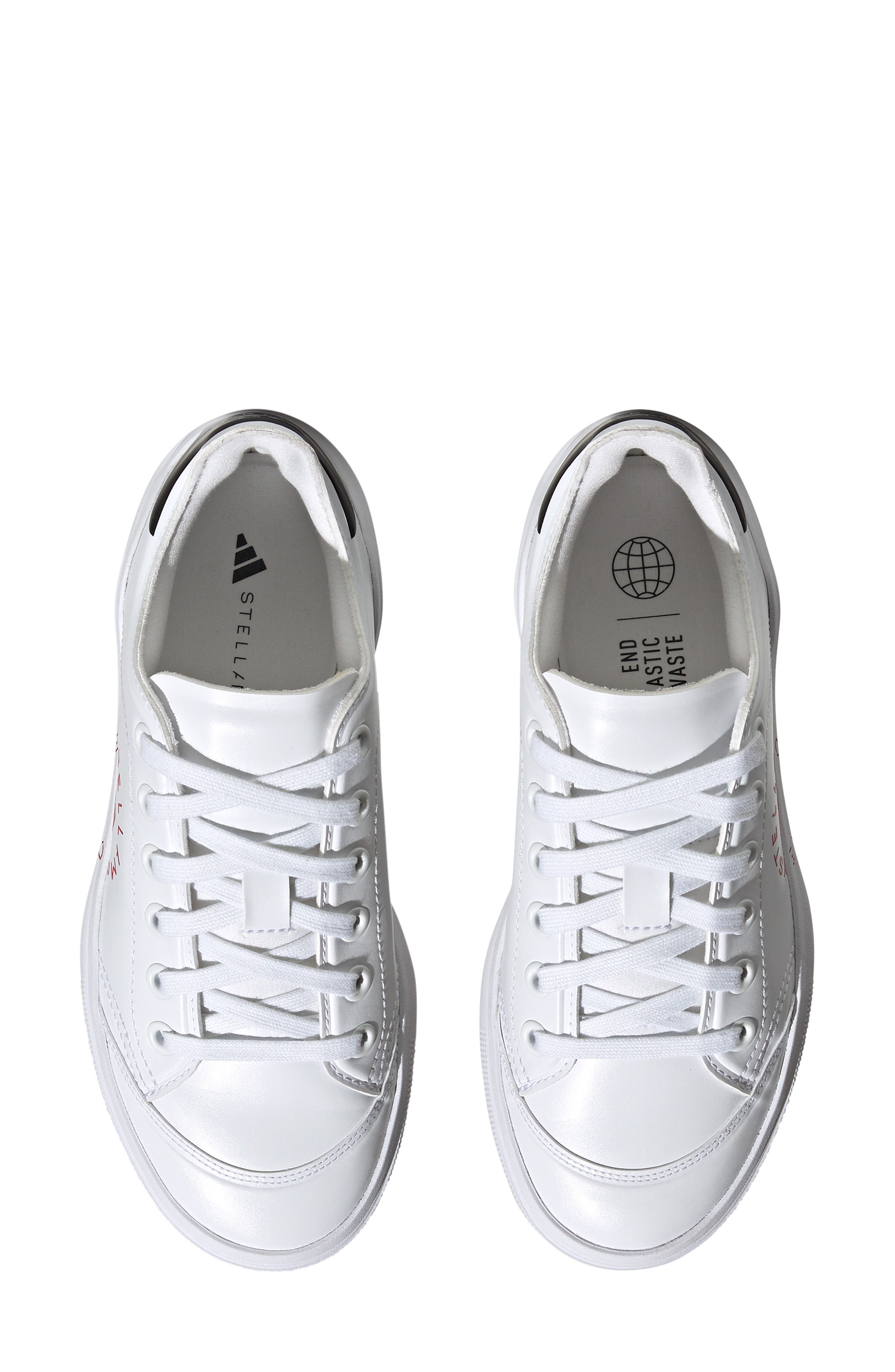 adidas Stella McCartney Court Tennis Sneaker, Alternate, color, 