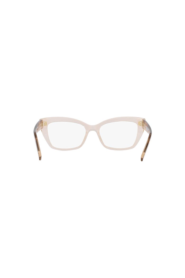 53mm Rectangle optical glasses, Alternate, color, Pink