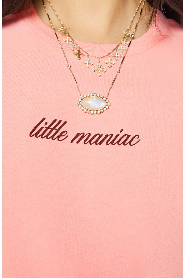 The Boxy Goodie Goodie Supima® Cotton Tee, Alternate, color, LITTLE MANIAC