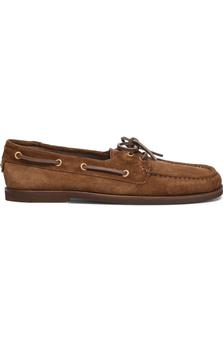 Gianvito Rossi Vandée Mocassin, Main, color, Brown Suede