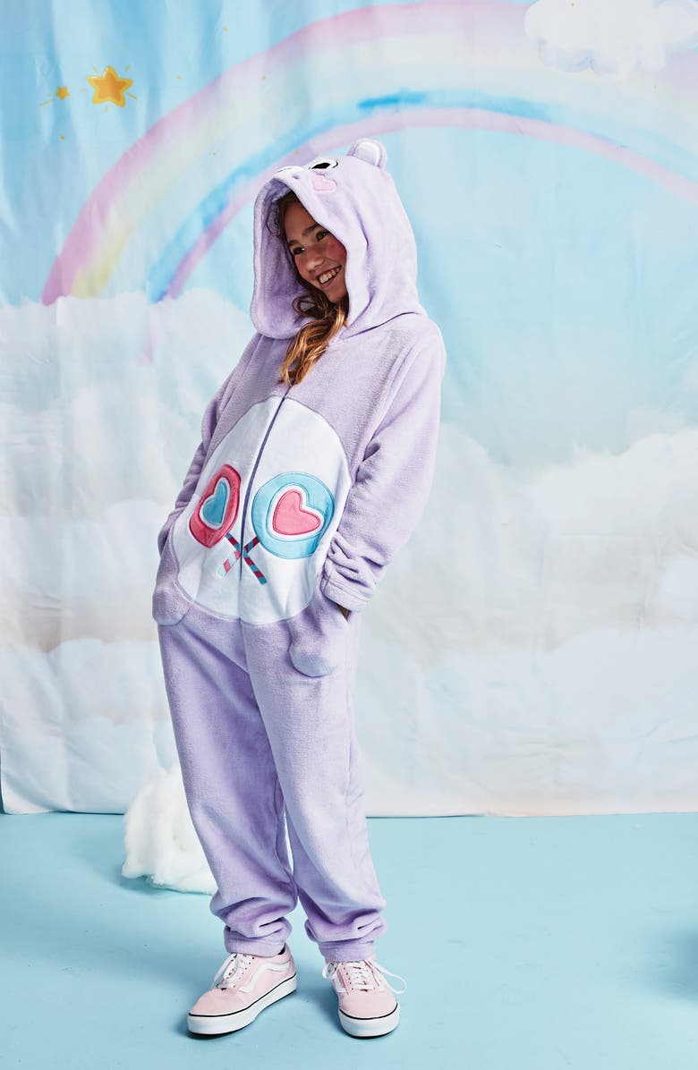 Iscream Kids' Share Bear Jumpsuit, Alternate, color, 