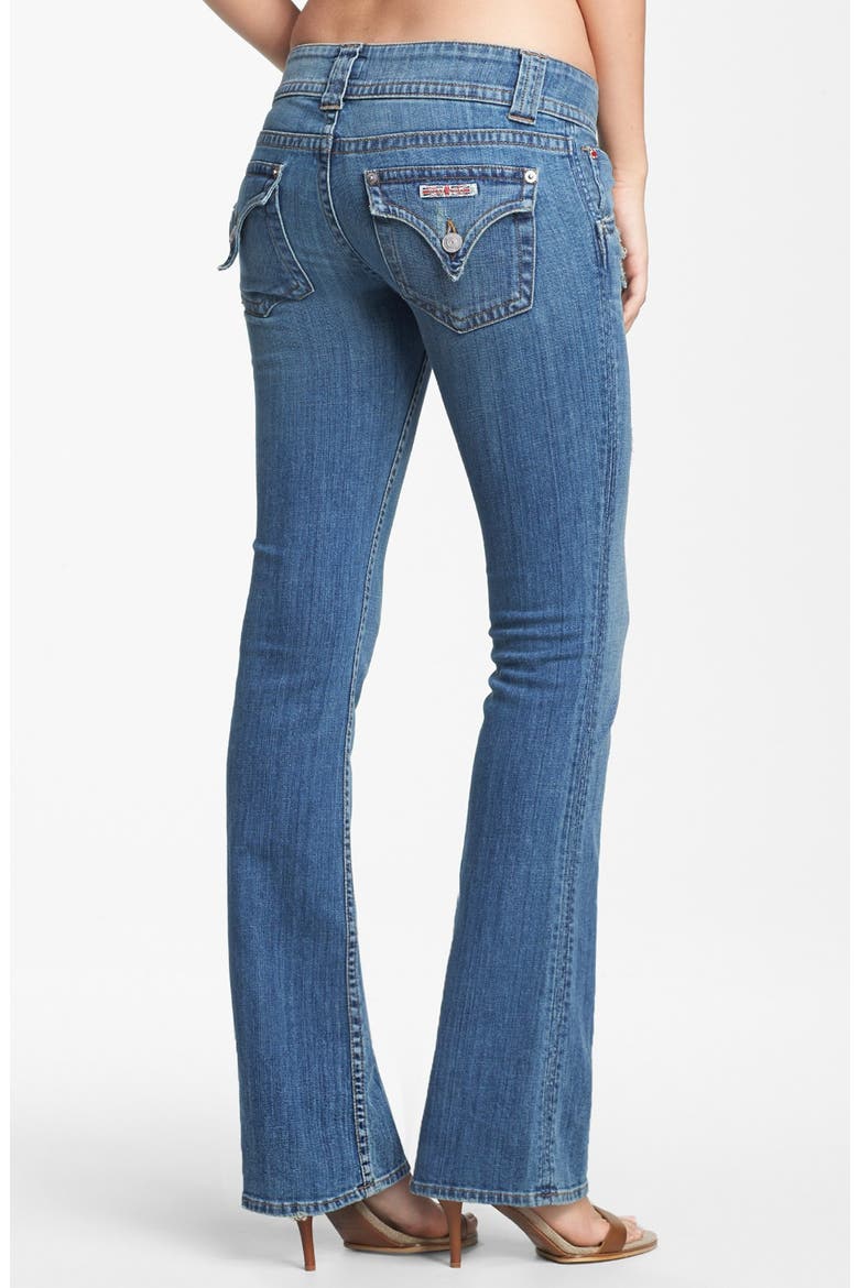 Triangle Pocket Bootcut Stretch Jeans, Alternate, color, VINTAGE NAPOLI