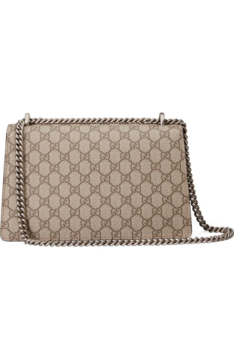 Gucci Small Canvas & Suede Shoulder Bag, Alternate, color,