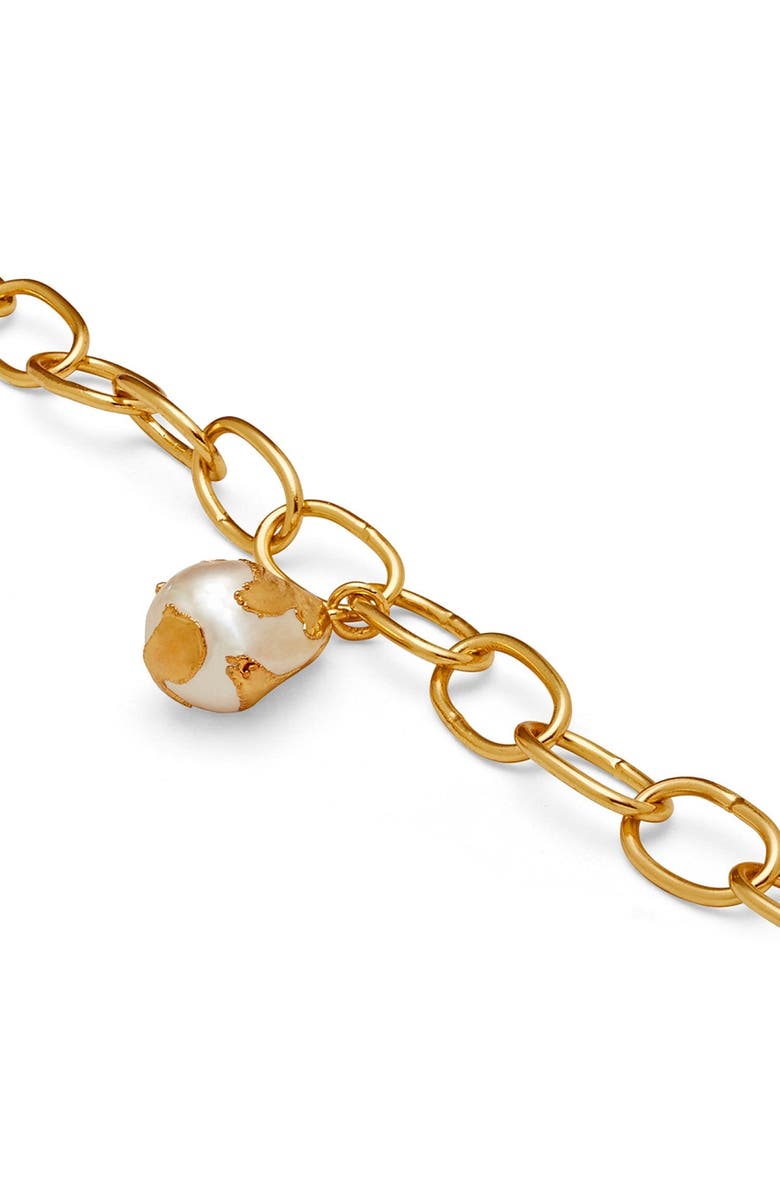 Dhwani Bhansal ONA BRACELET, Alternate, color, Gold Plated