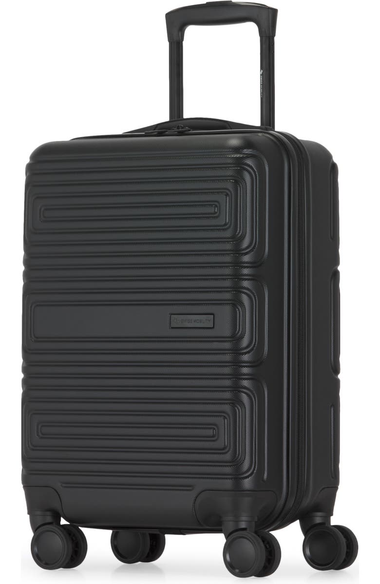 Swiss Mobility SFO 3 Piece Hardside Luggage Set, Alternate, color, Black