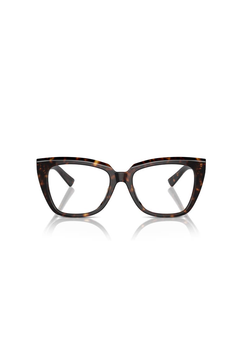 54mm Square optical glasses, Alternate, color, Tortoise