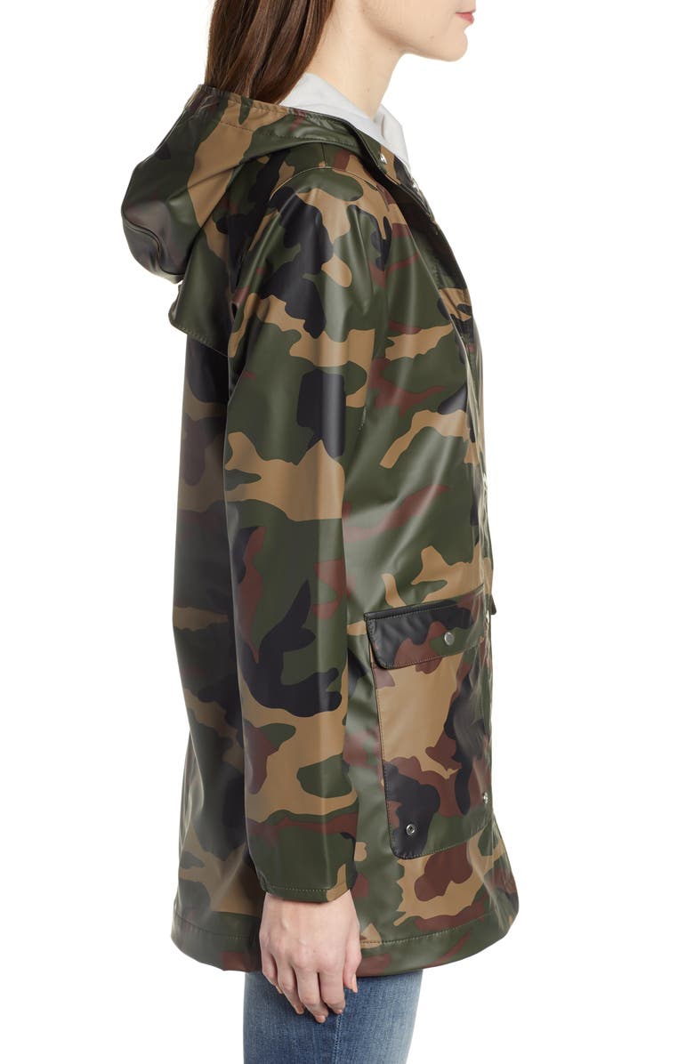 Herschel Supply Co. Rubberized Parka, Alternate, color,