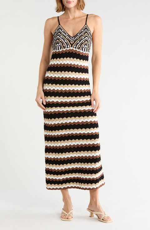 Harlow Crochet Maxi Dress