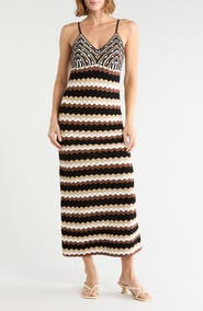 Ramy Brook Harlow Crochet Maxi Dress