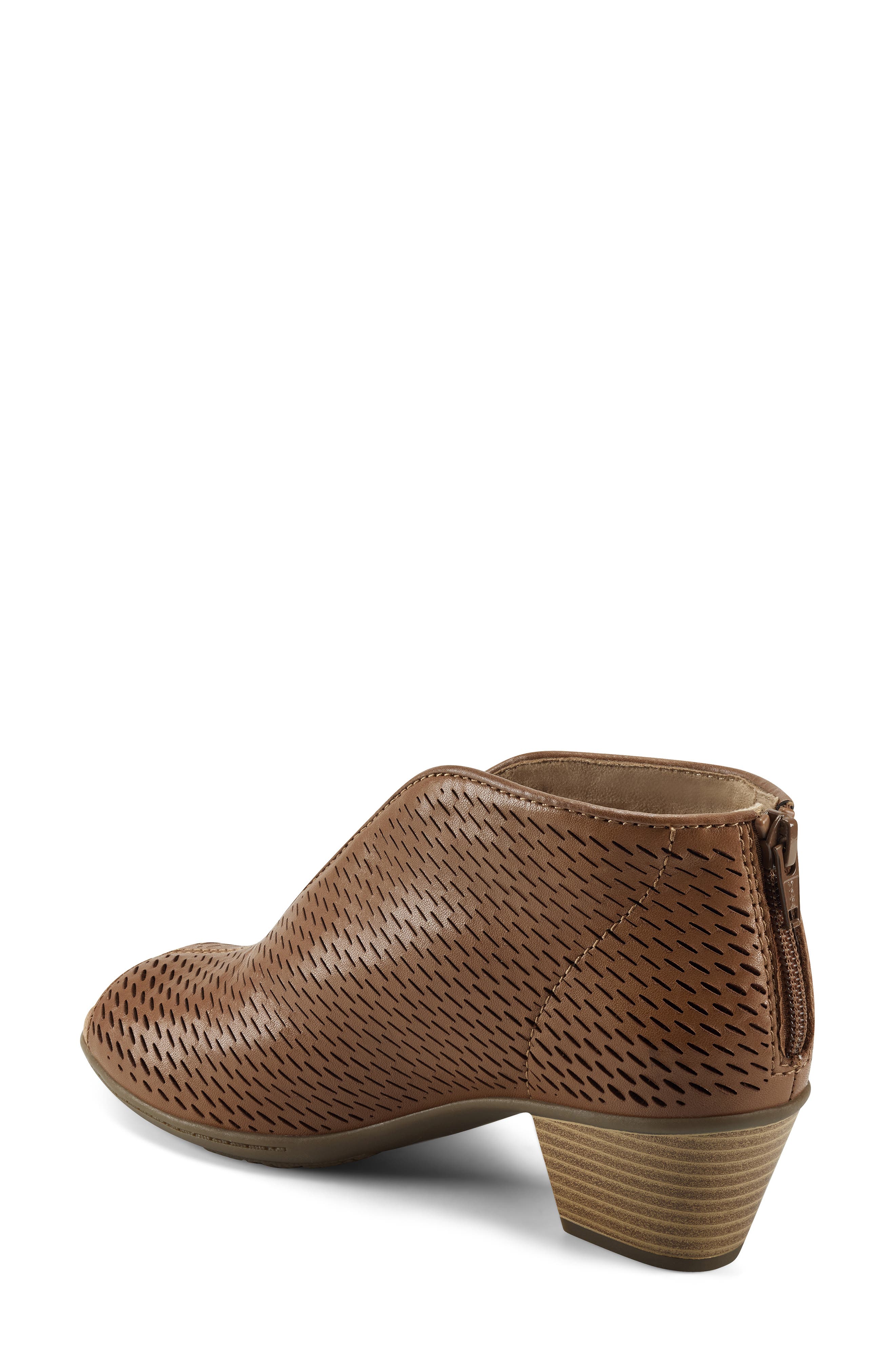 Carmen Perforated Bootie, Alternate, color, ALPACA LEATHER