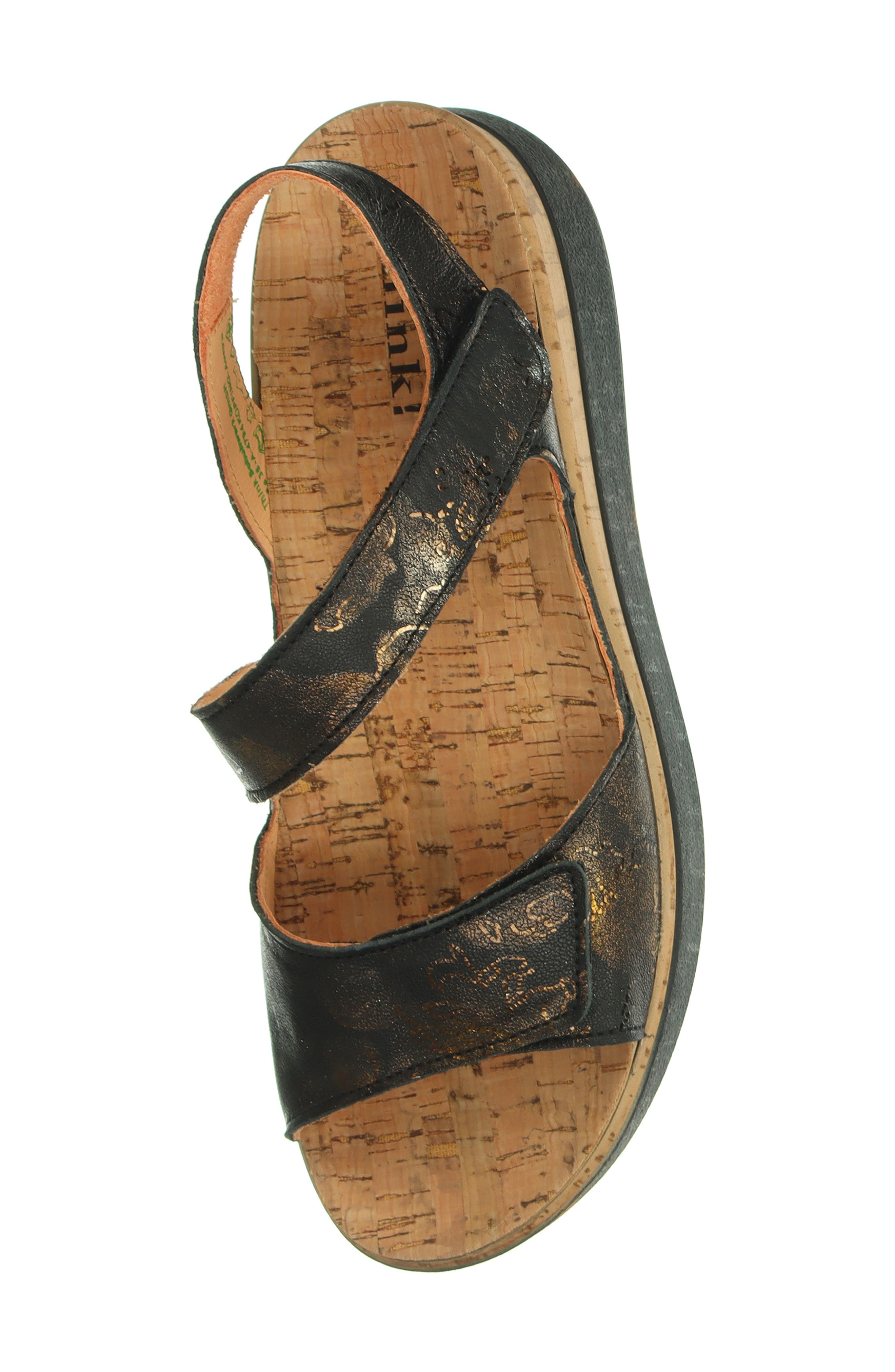 Think! Meggie Sandal, Alternate, color, Black