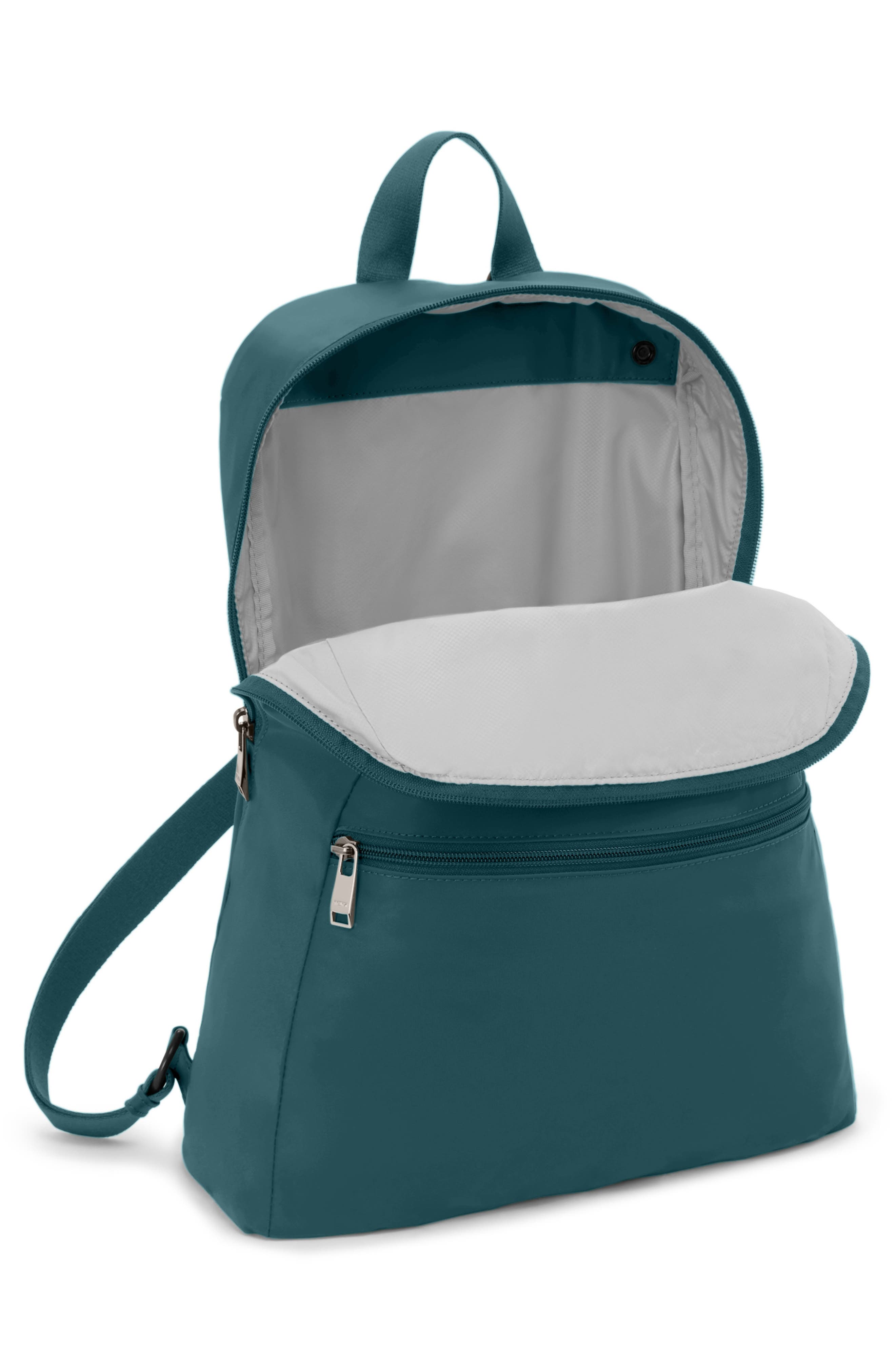 TUMI Just in Case Packable Nylon Travel Backpack, Alternate, color, Lagoon