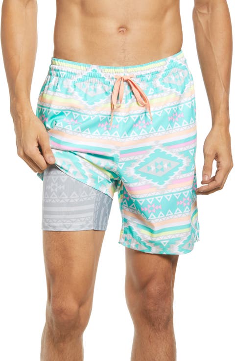 En Fuegos 7-Inch Swim Trunks