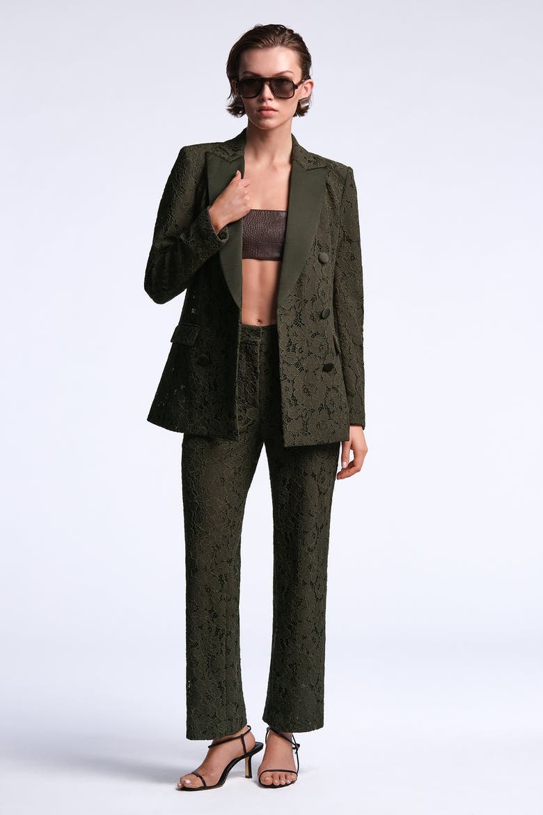 Kaia Blazer, Alternate, color, Dark Olive