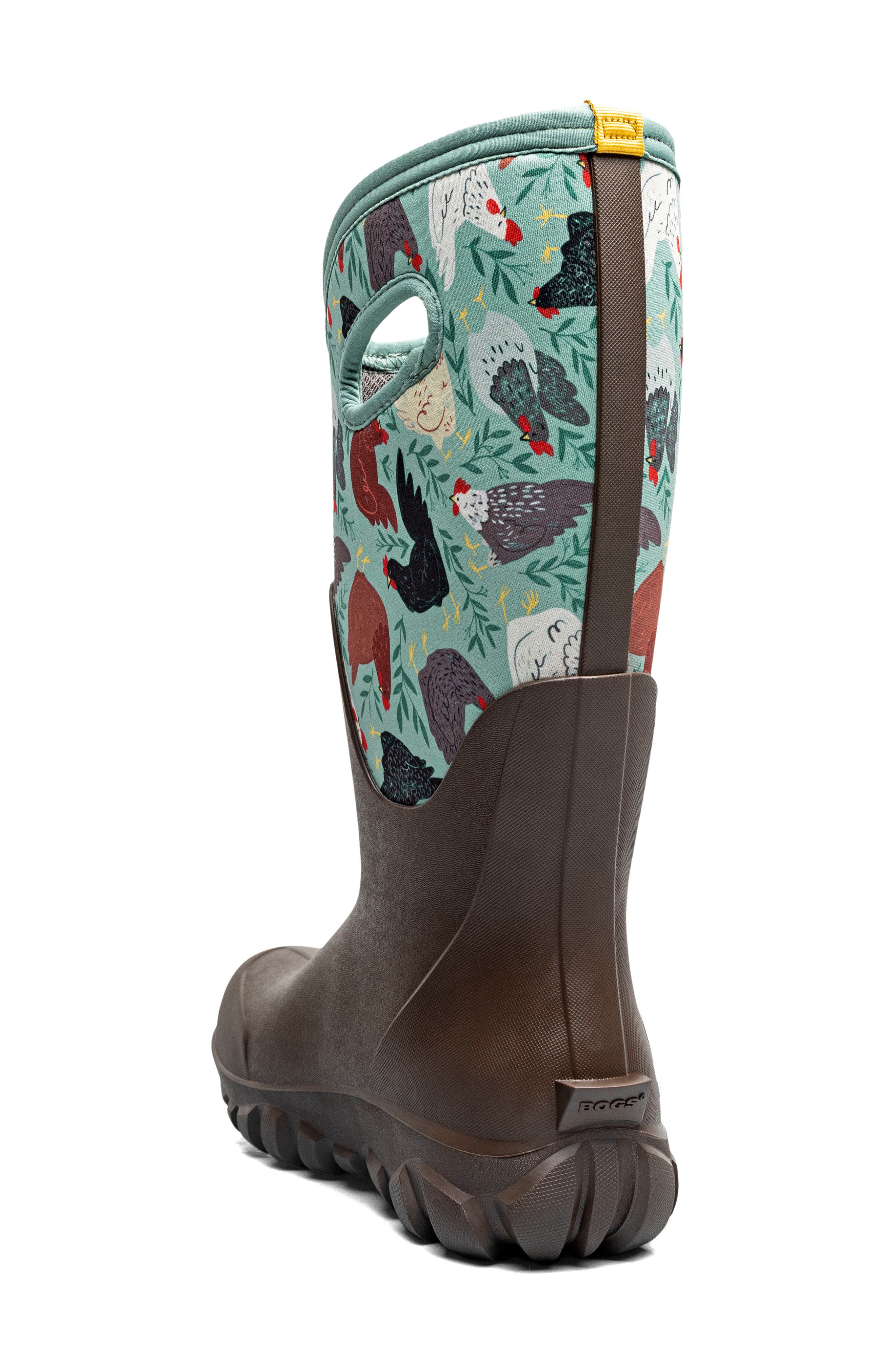 Classic Seamless Tall Waterproof Boot, Alternate, color, CHOC MULTI