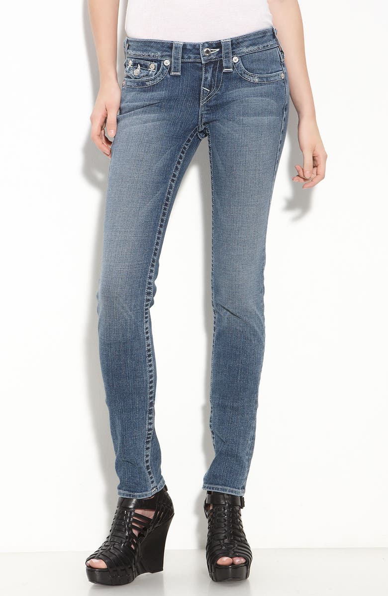 True Religion Brand Jeans 'Julie Disco Fever' Skinny Stretch Jeans, Alternate, color, 