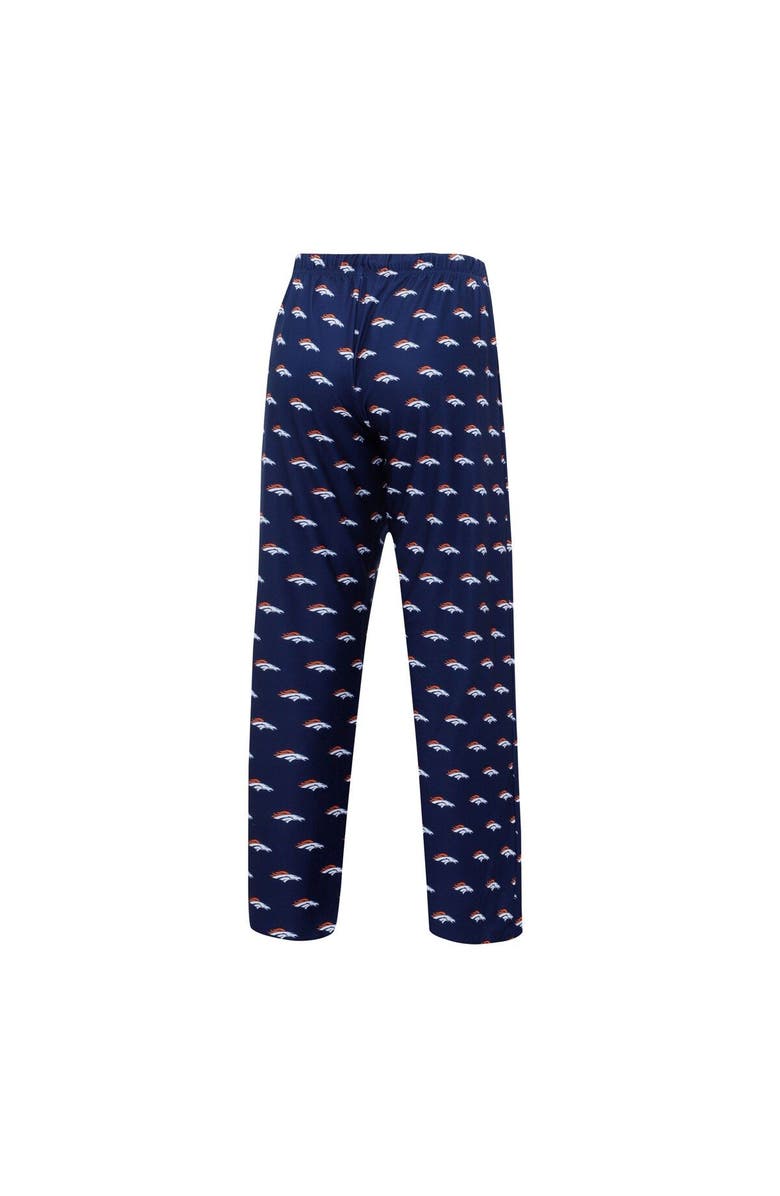CONCEPTS SPORT Women's Concepts Sport Navy Denver Broncos Gauge Allover Print Sleep Pants, Alternate, color, Navy