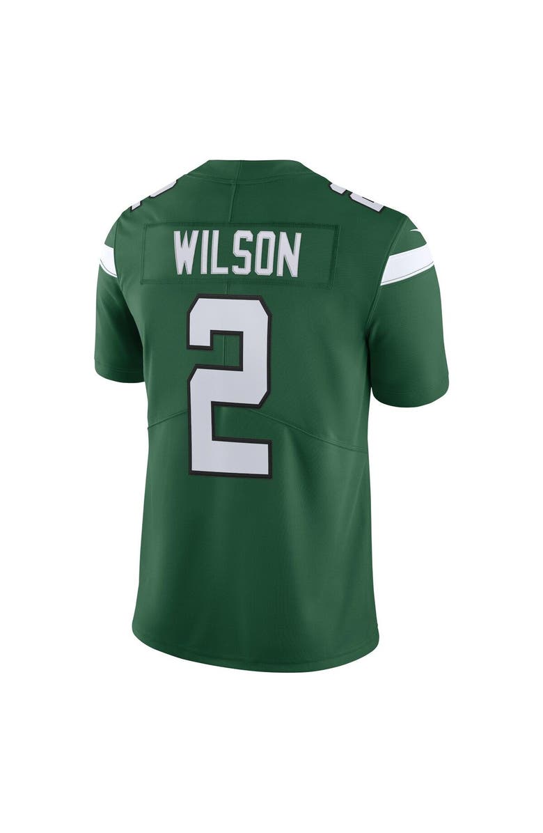 Nike Men's Nike Zach Wilson Gotham Green New York Jets Vapor Limited Jersey, Alternate, color, 