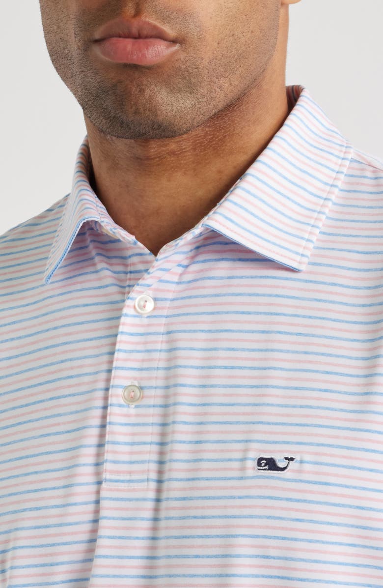 vineyard vines Bradley Stripe Sankaty Polo, Alternate, color,