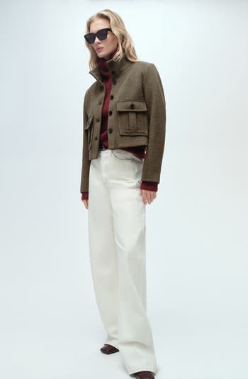 Boxy Crop Jacket
