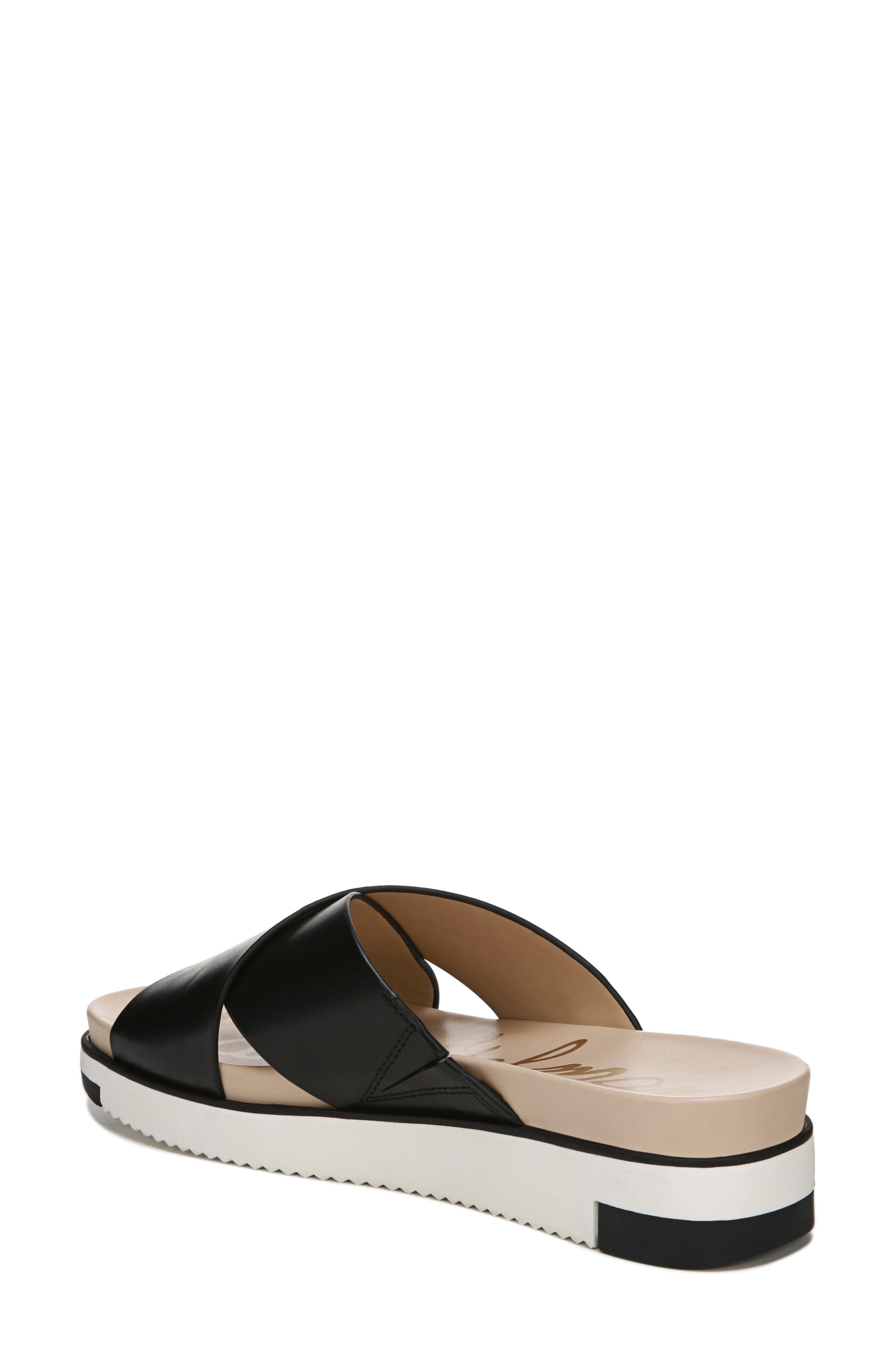Audrea Slide Sandal, Alternate, color, BLACK