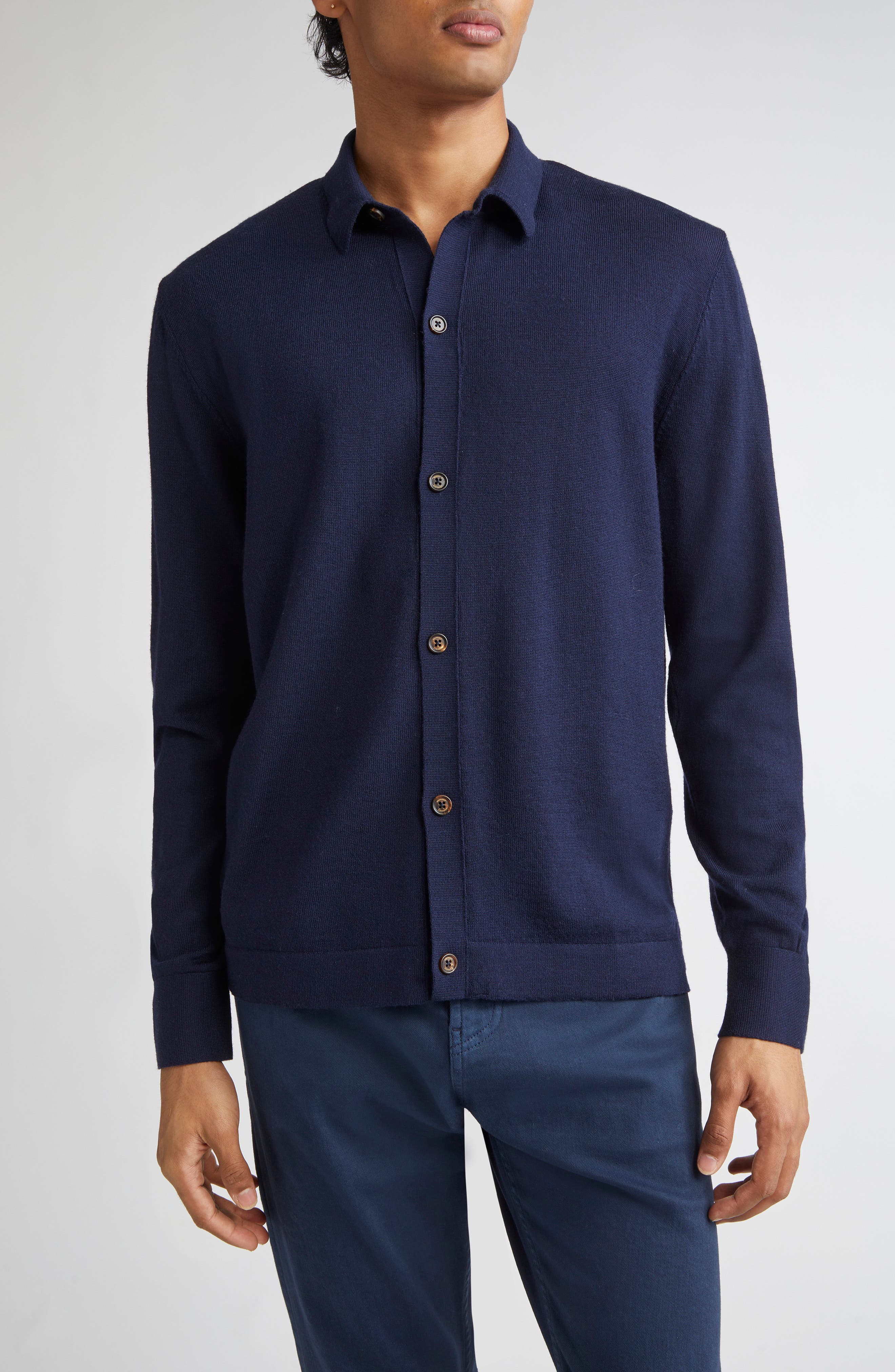 Virgin Wool Cardigan