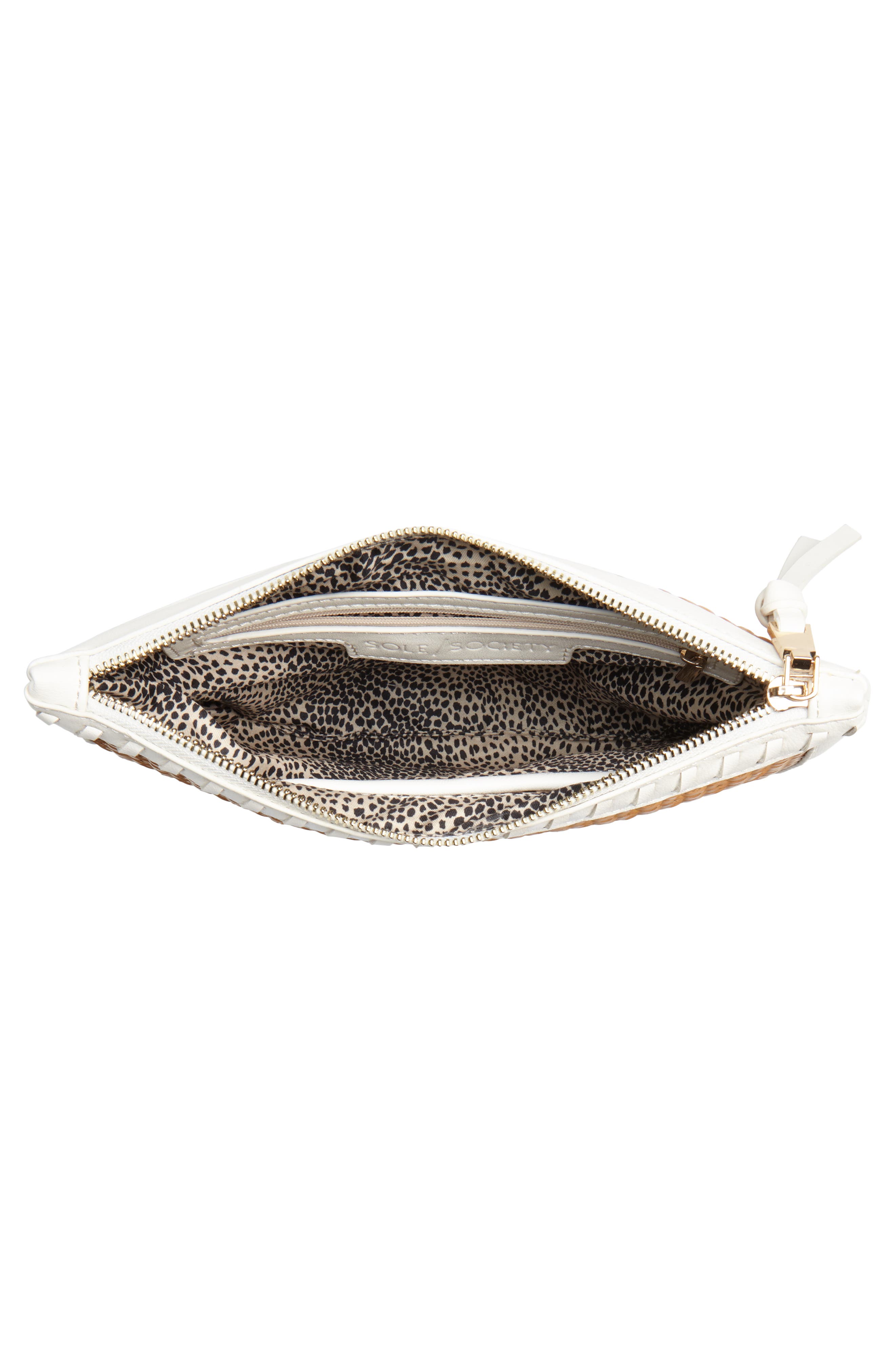 Sole Society Market Wristlet Clutch, Alternate, color, 