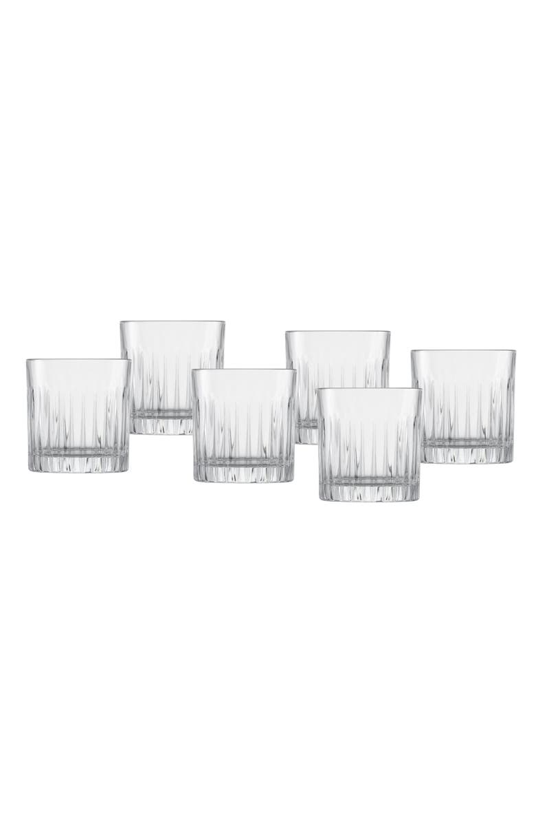 Schott Zwiesel Set of 6 Double Old Fashioned Cocktail Glasses, Main, color, Clear