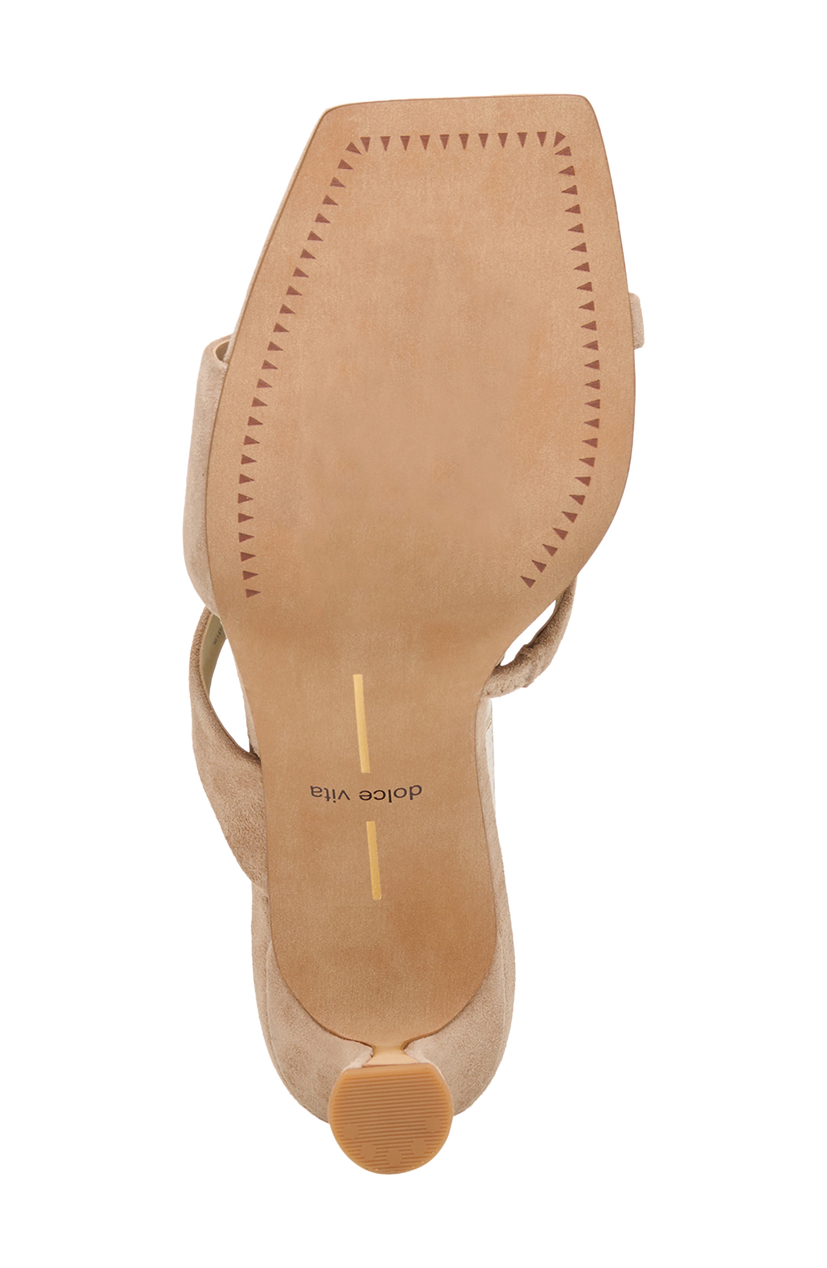 Icelyn Slide Sandal, Alternate, color, CAMEL SUEDE
