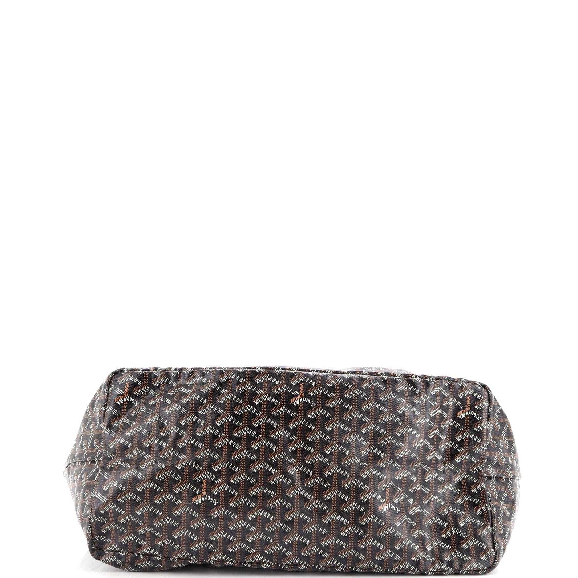 Pre-Owned Goyard Saint Louis Tote Printed Coated Canvas PM, Alternate, color, 