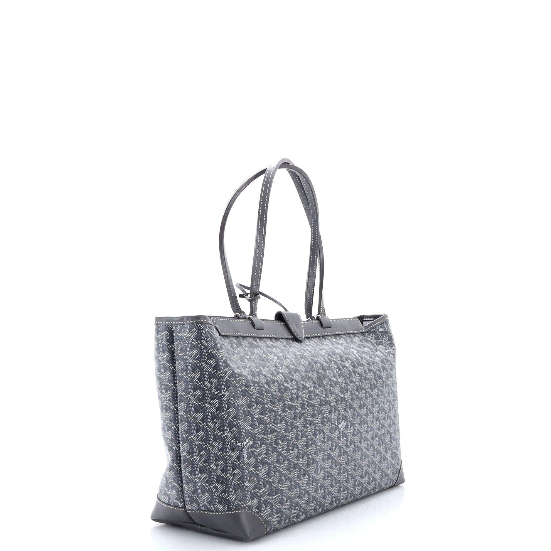 Bellechasse Bag Coated Canvas PM, Alternate, color, Grey