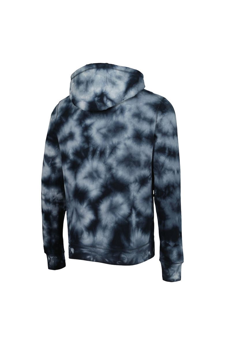 New Era Men's New Era Black Cleveland Browns Team Tie-Dye Pullover Hoodie, Alternate, color, Black