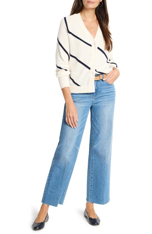 Nic + Zoe Nic+zoe Better Angle Cardigan In Cream Multi